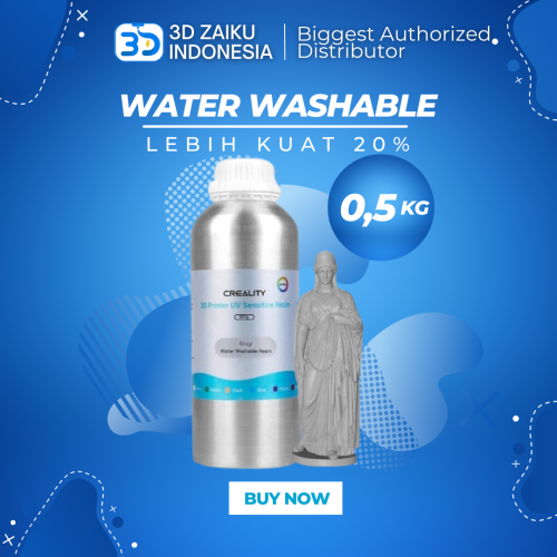 Creality Water Washable PLUS Stronger Resin MSLA LCD 3D Printer 0.5 KG